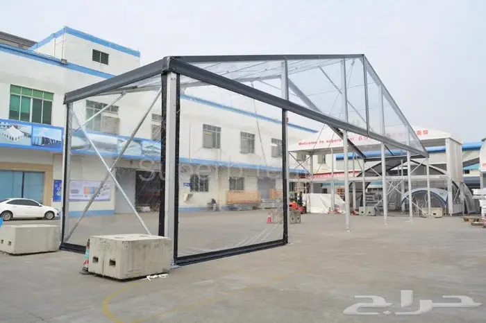 خيام اوربية بواجهات شفاف للايجار بجدة 1