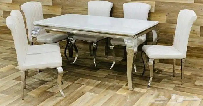 طاولات طعام رخام جديده بلكرتون 0