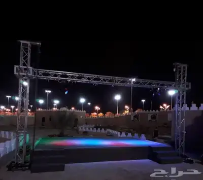 تراس افتتاح محلات ليازر ستي كلر بوابات افتتاح 5