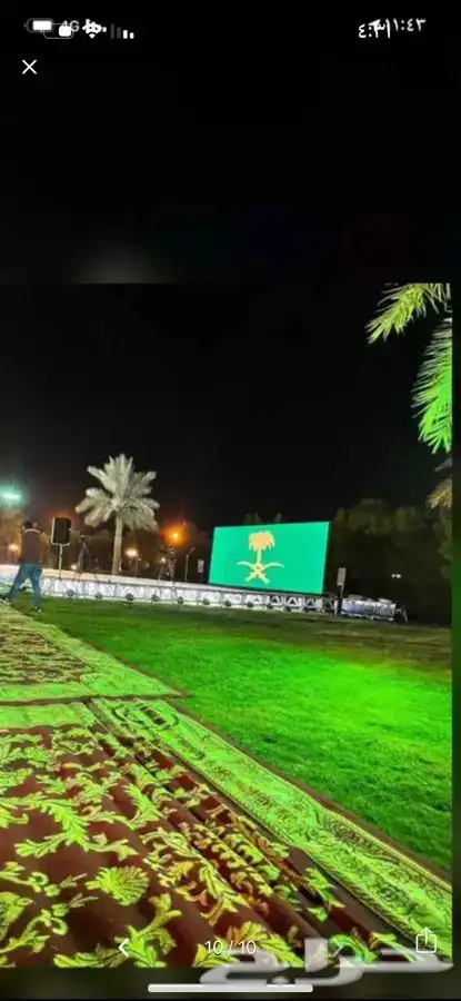 تاجير جميع انواع الشاشات ledوتلفزيونية وصوتيات حفلات 12
