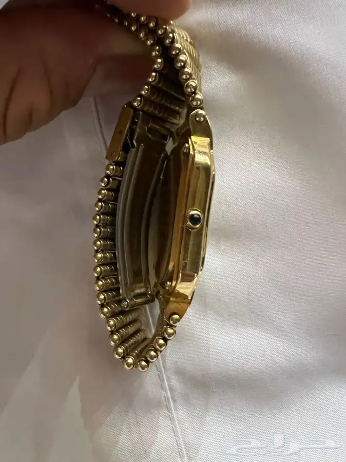 ساعه رومانسون رجالي نسائي مطليه ذهب 22 2