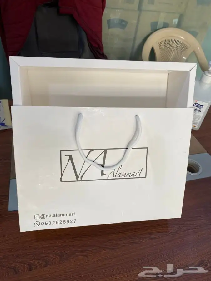 لوقو عبايات لوقو عباية عبايات ليبل قماش تاق بوكسات تغليف 50