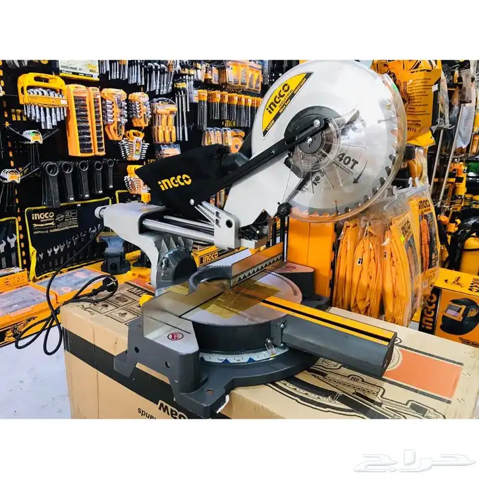 منشار زاوية سحاب ليزر Miter Saw 10inch 5