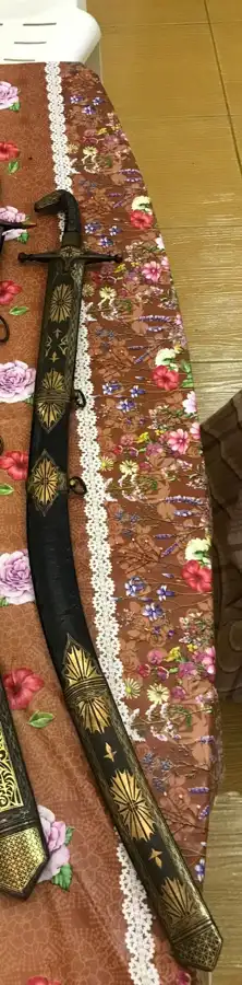 2 سيف جوهر للبيع فارسي دمشقي قديم ونادر 0