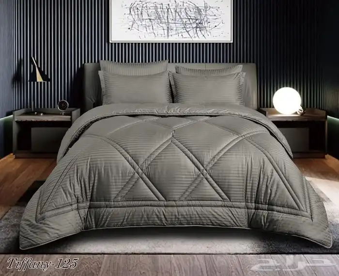 مفارش سرير فندقي قطني نفرين ب485 ريال 0