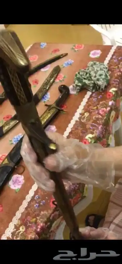 2 سيف جوهر للبيع فارسي دمشقي قديم ونادر 3