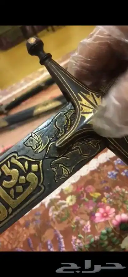 2 سيف جوهر للبيع فارسي دمشقي قديم ونادر 5