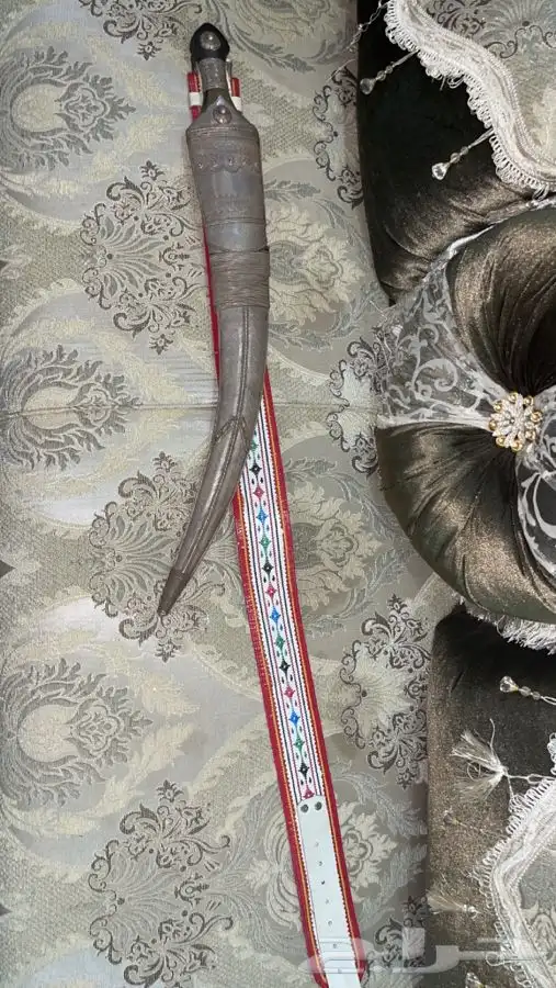 جنبيه ذريع نافعي مالكيه صب فضه مقبض قرن 1