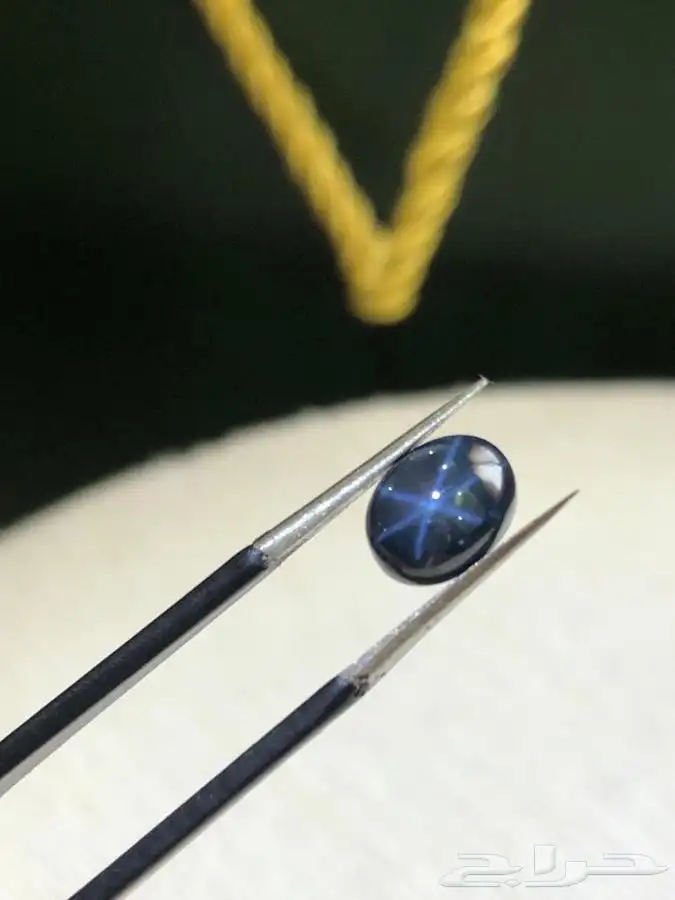 حجر الزفير الازرق النجمي Star Sapphire 5