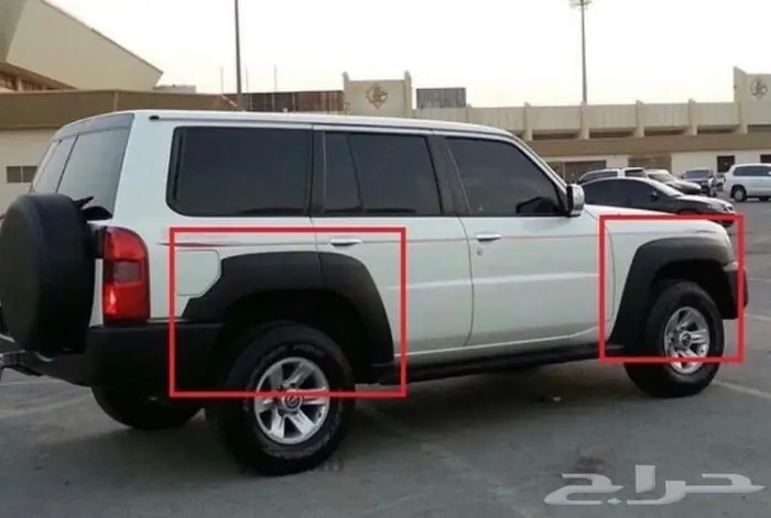 ترهيم باترول قطع نيسان فتك شبك شمعات لحيه صدام بترول 1