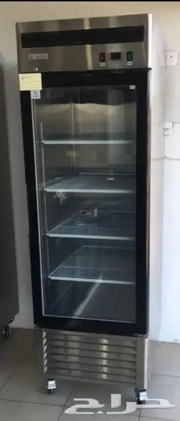 ثلاجات وفريزرات BANCOOL باب زجاج استيل درفة 2