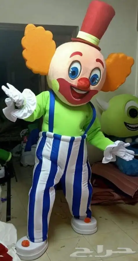 شخصيه كرتونيه مهرجين 5