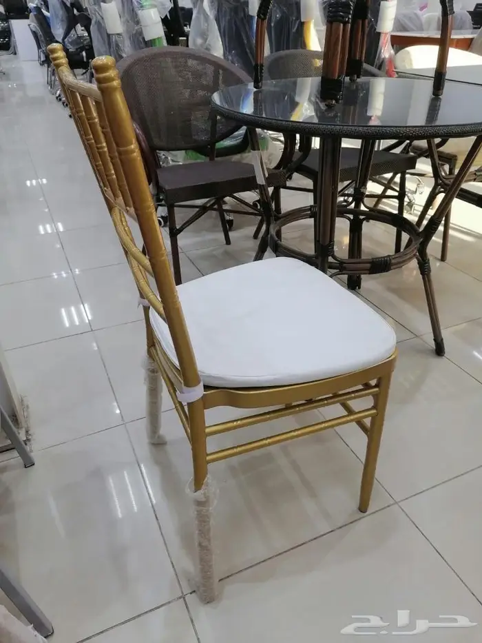 كراسي مناسبات ذهبية .. كراسي نابليون عروض العيد 2