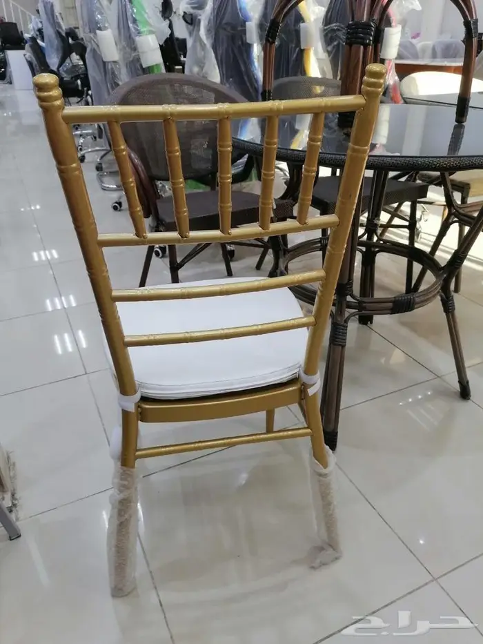 كراسي مناسبات ذهبية .. كراسي نابليون عروض العيد 3