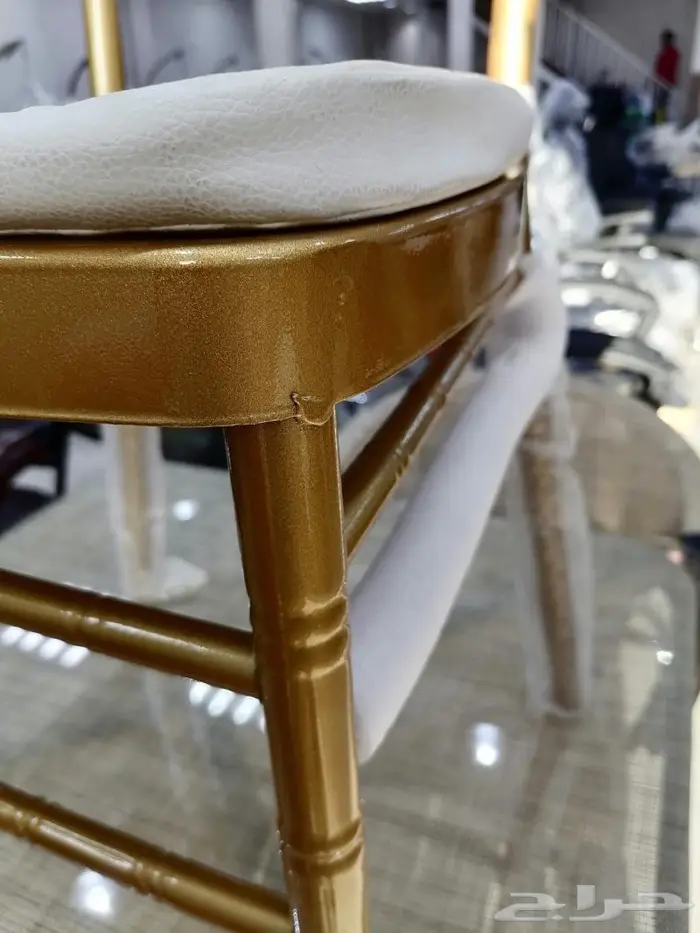 كراسي مناسبات ذهبية .. كراسي نابليون عروض العيد 7