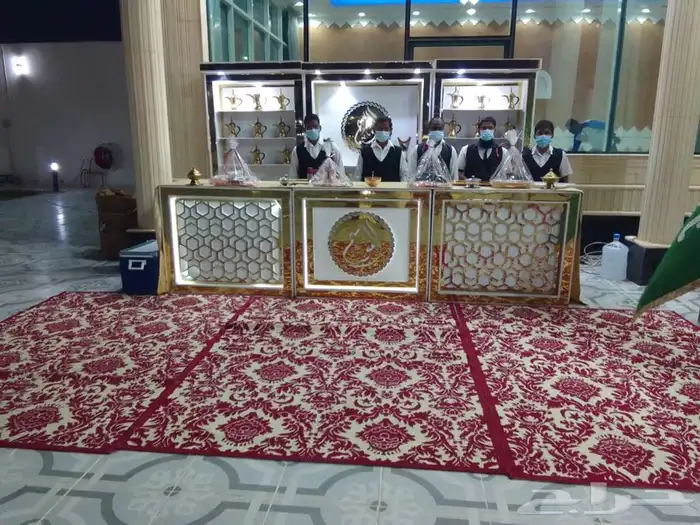 تأجير لوازم الافراح والمناسبات وافتتاح المحلات والضيافة 3