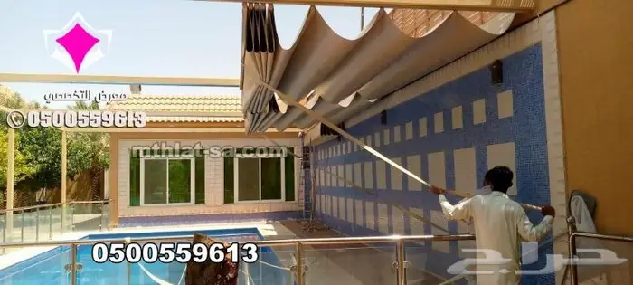 مظلات متحركة بالريموت بالرياض بأحدث مظلات خارجية متحركة 28