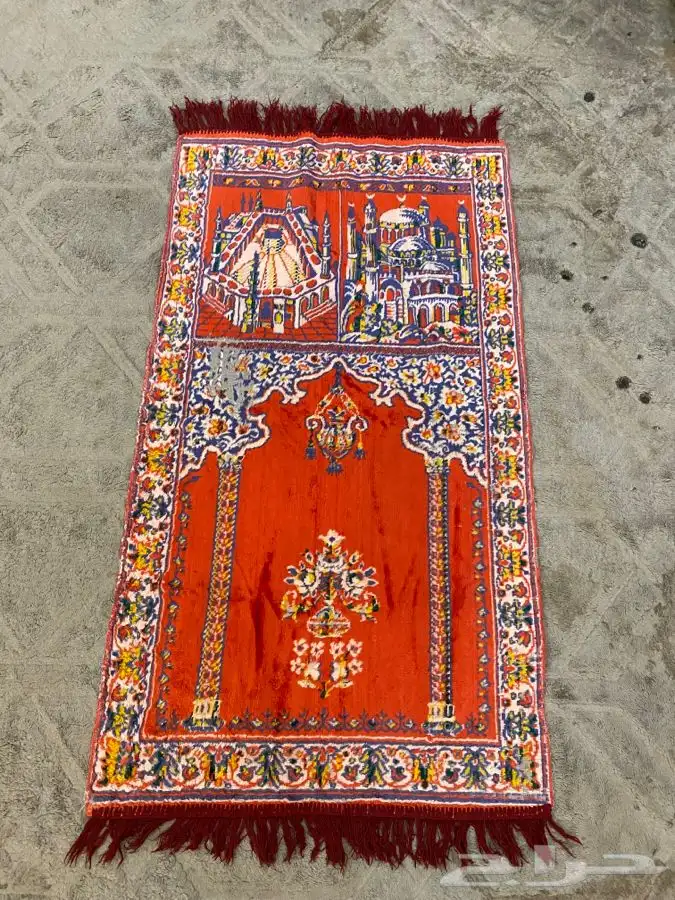 سجادة صلاة قديمة تراثية جديده ومستعمل نظيف 2