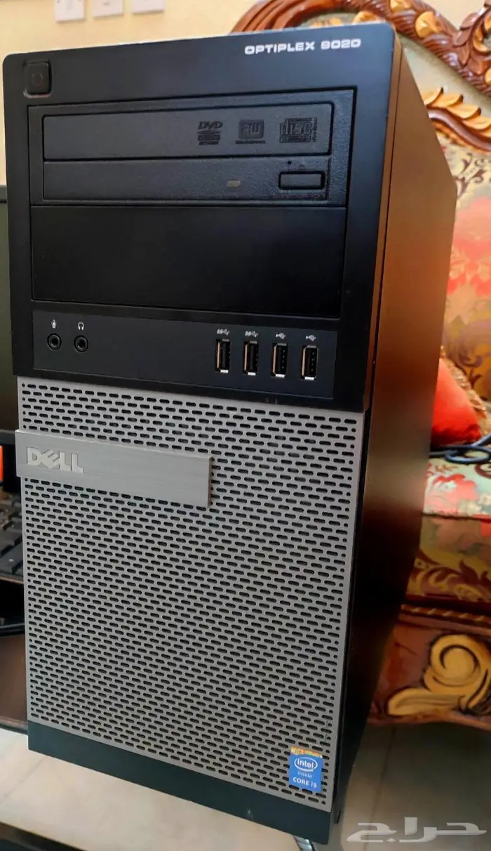 جهازين كمبيوتر مكتبي دلDELL_مستعمل_شبه جديد_مخزن_Core i5 5