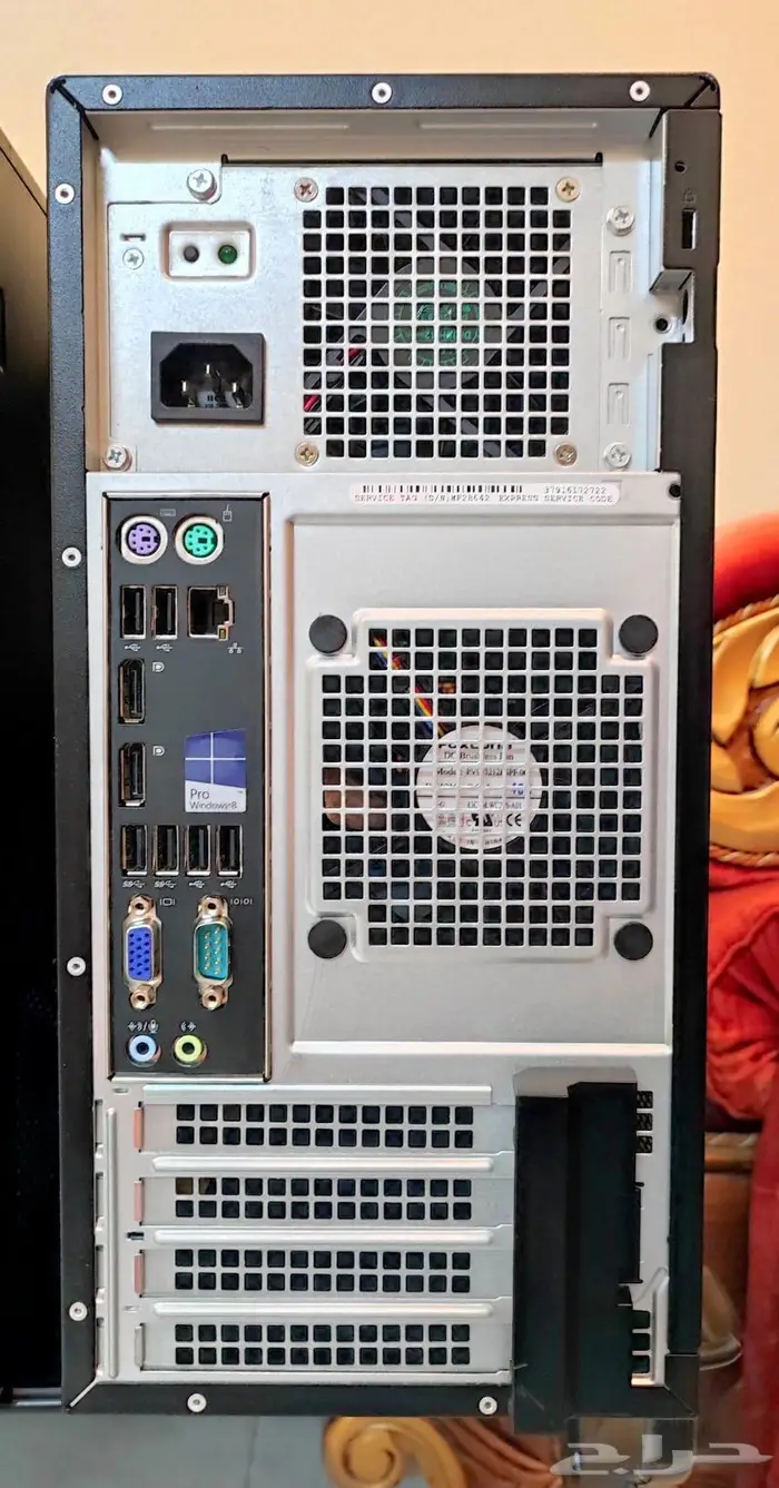 جهازين كمبيوتر مكتبي دلDELL_مستعمل_شبه جديد_مخزن_Core i5 9