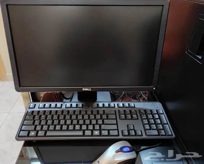 جهازين كمبيوتر مكتبي دلDELL_مستعمل_شبه جديد_مخزن_Core i5 8
