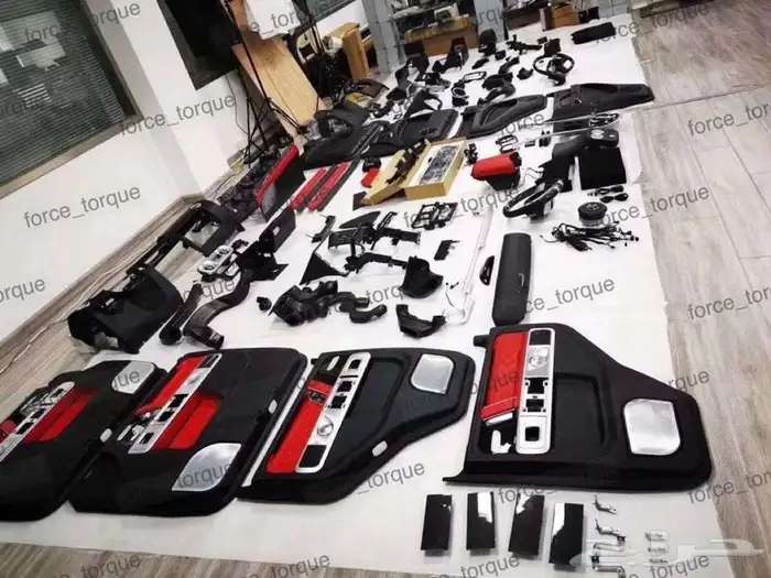 كت تحويل خارجي و داخلي مرسيدس G-class 13-17 الى 23 G900 17