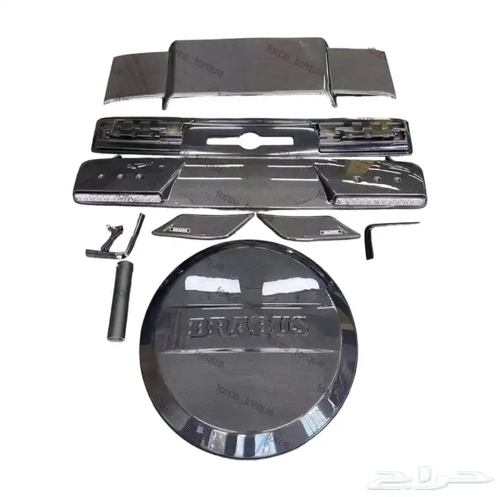 كت تحويل خارجي و داخلي مرسيدس G-class 13-17 الى 23 G900 5