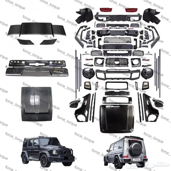 كت تحويل خارجي و داخلي مرسيدس G-class 13-17 الى 23 G900 1