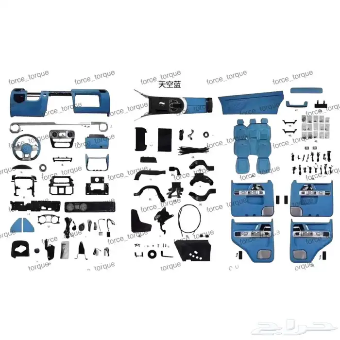 كت تحويل خارجي و داخلي مرسيدس G-class 13-17 الى 23 G900 2