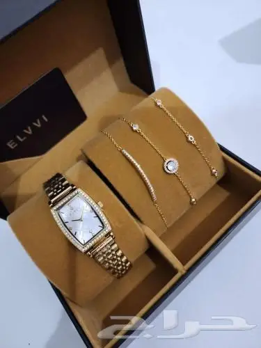 احجز هدايا العيد مع الكتابه مجانا ساعات مرصعه زريكون 10