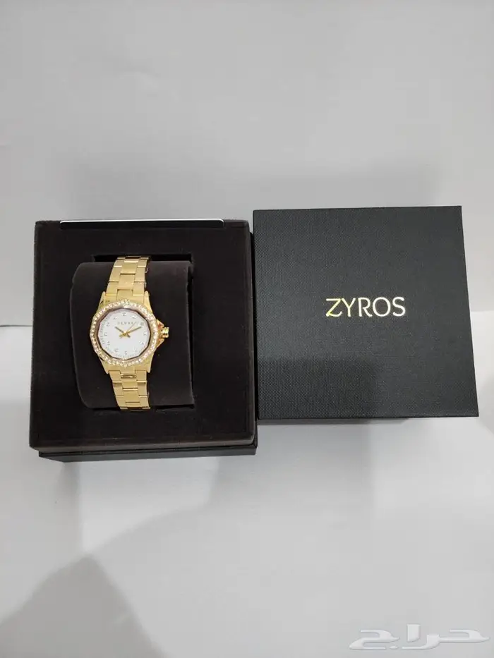 احجز هدايا العيد مع الكتابه مجانا ساعات مرصعه زريكون 34