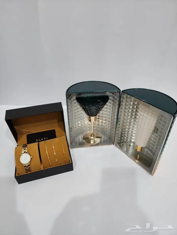 احجز هدايا العيد مع الكتابه مجانا ساعات مرصعه زريكون 37