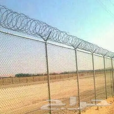 مقاول شبوك زراعيه سياجات مستودعات حديد 3