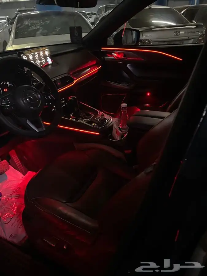 انوار داخليه على سيارة مازدا 2020 جميع الالوان 8