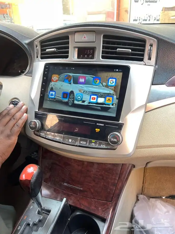 شاشة افالون 2012 اندرويد 10 انش ايباد 1