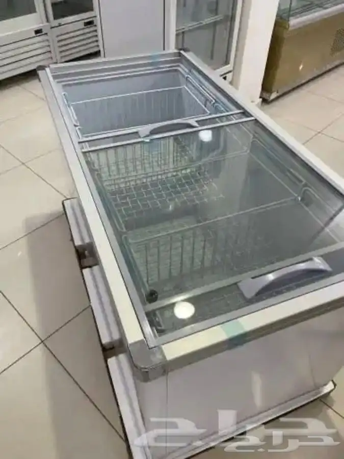 فريزرات BANCOOL مسطح سحاب أفقي زجاج 4