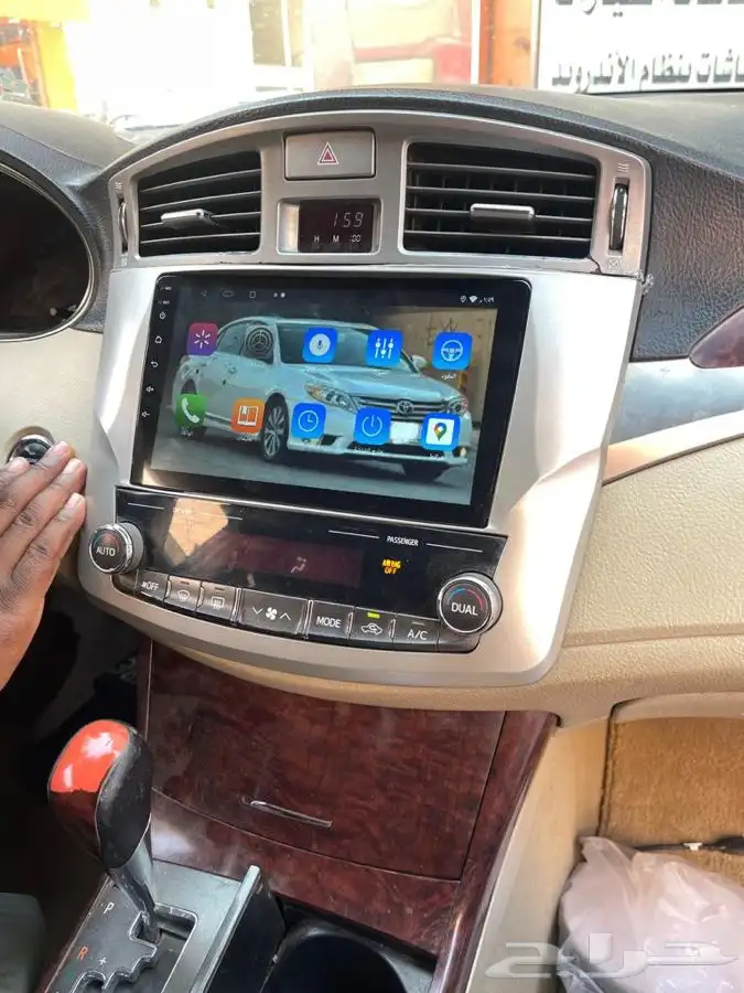 شاشة افالون 2012 اندرويد 10 انش ايباد 4