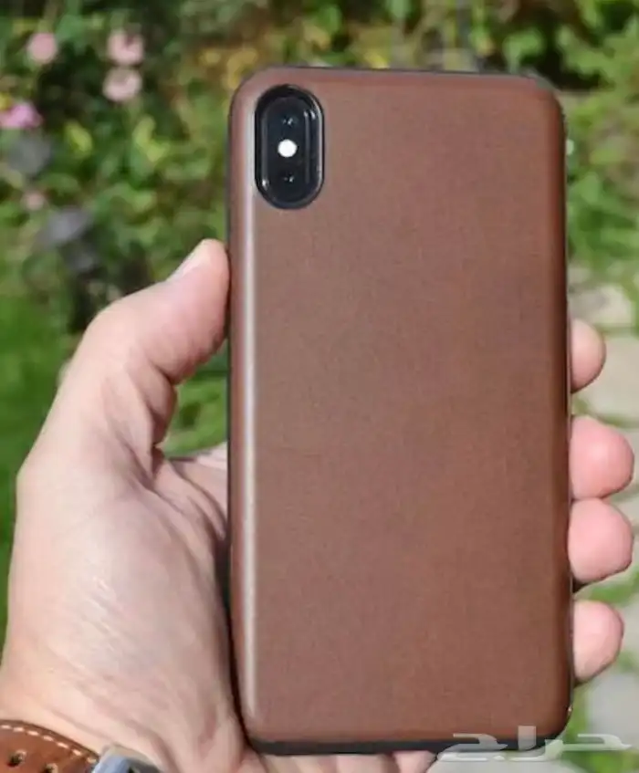 كفر ايفون XS Max جلد نوماد جديد 0