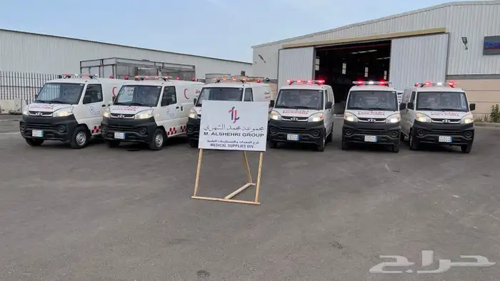 تجهيز سيارات اسعاف 1