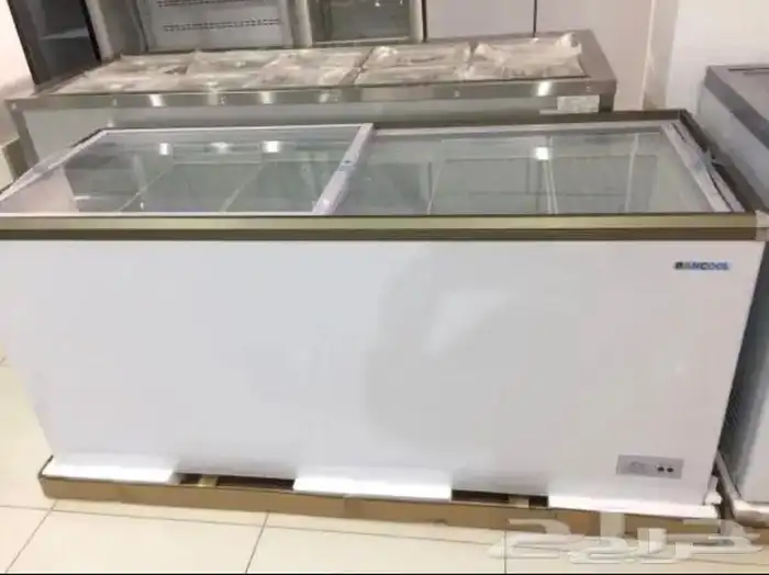 فريزرات BANCOOL مسطح سحاب أفقي زجاج 5