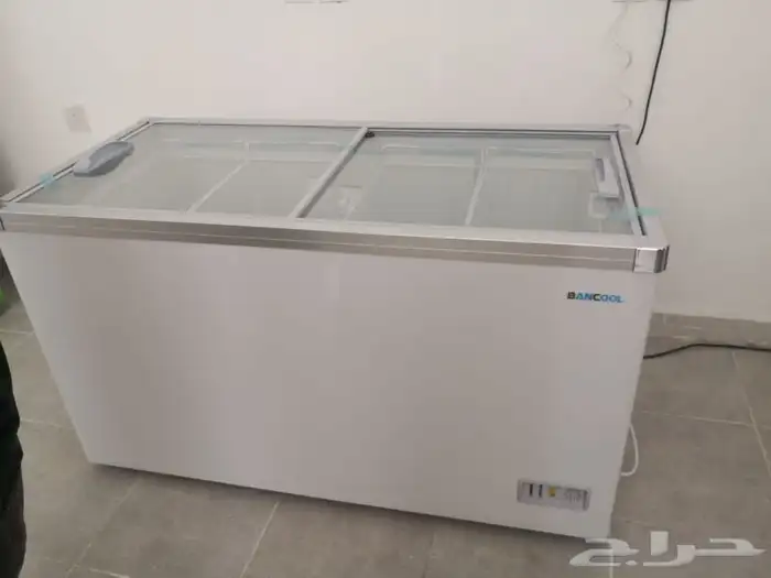 فريزرات BANCOOL مسطح سحاب أفقي زجاج 6