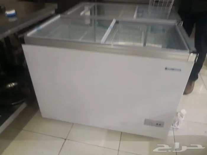فريزرات BANCOOL مسطح سحاب أفقي زجاج 8
