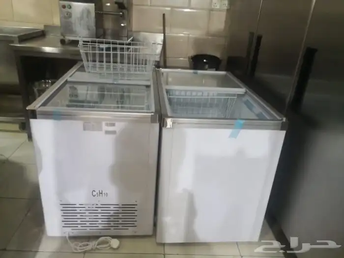 فريزرات BANCOOL مسطح سحاب أفقي زجاج 7