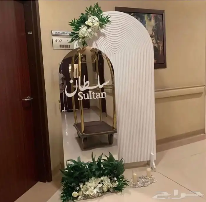 مداخل ضيافة واستقبال للحفلات والمناسبات والتخرج للايجار 6
