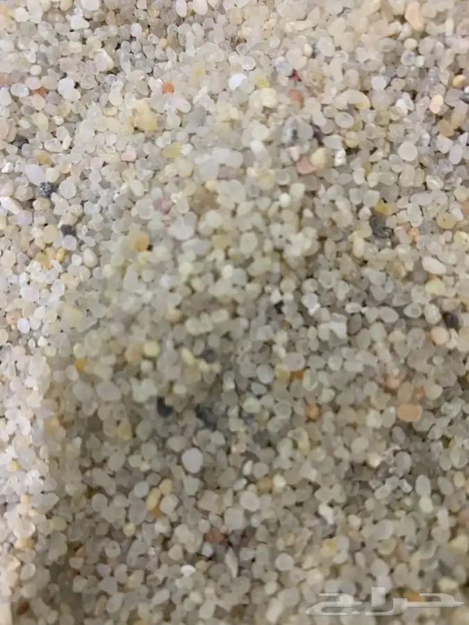 رمل احواض سمك 4