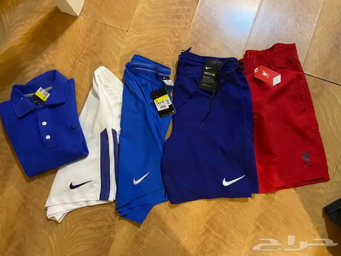 شورطات NIKE اصلي الهلال - ملابس رياضيه ولادي - 5 قطع 1