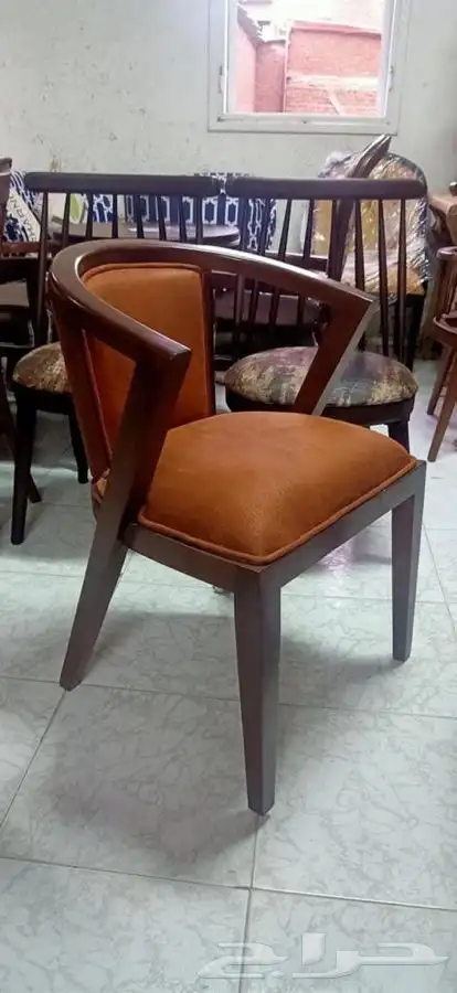 كراسي كوفي والمقاهي خشب زان 10