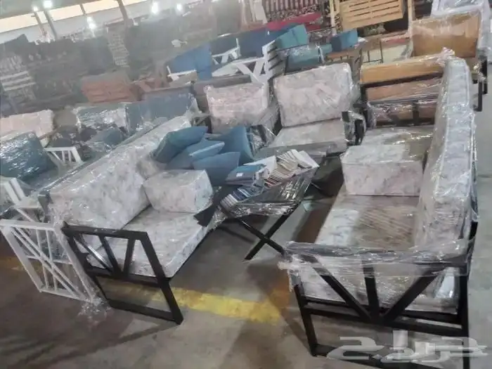 جلسات خارجية خشب وحديد 25