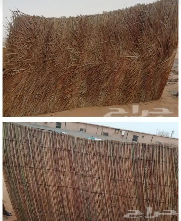 سعف نخل رولات السعف للاحواش والمظلات 0