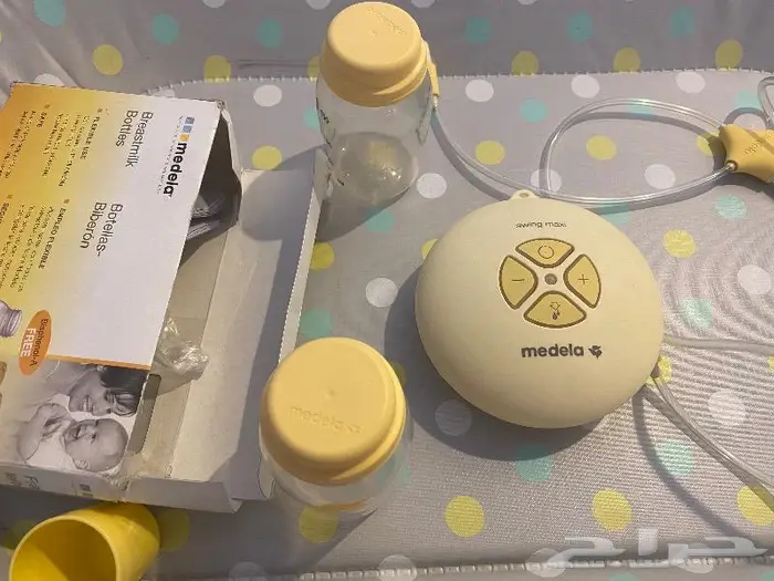 شفاط حليب medela ميديلا 300 ريال مضخة كهربائيه جديده 3